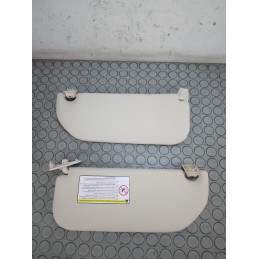 Coppia alette parasole dx sx Citroen C4 dal 2004 al 2010  1700660948054