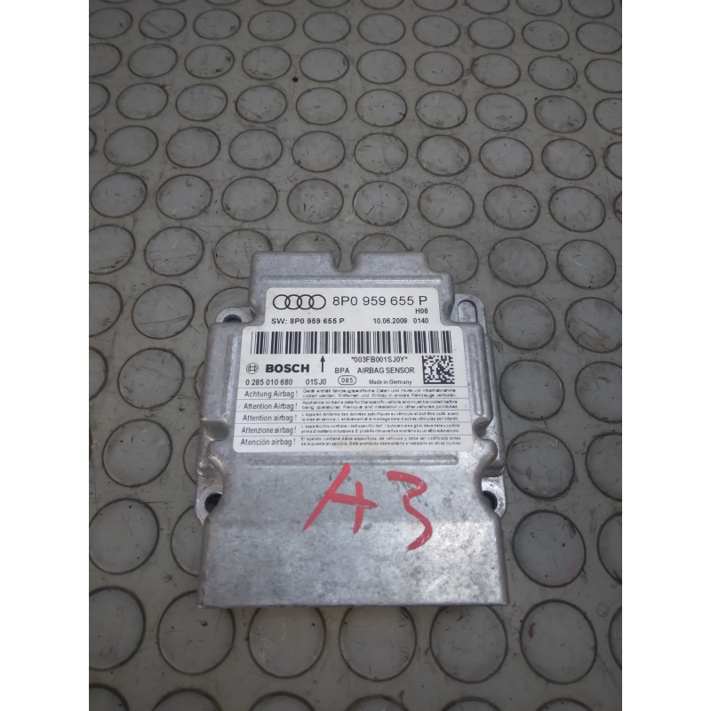 Centralina airbag Audi A3 8P dal 2003 al 2013 cod 8p0959655p  1701181969016