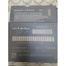 Centralina airbag Fiat 500L dal 2012 in poi cod 51968381 a2c92611602  1701182699660