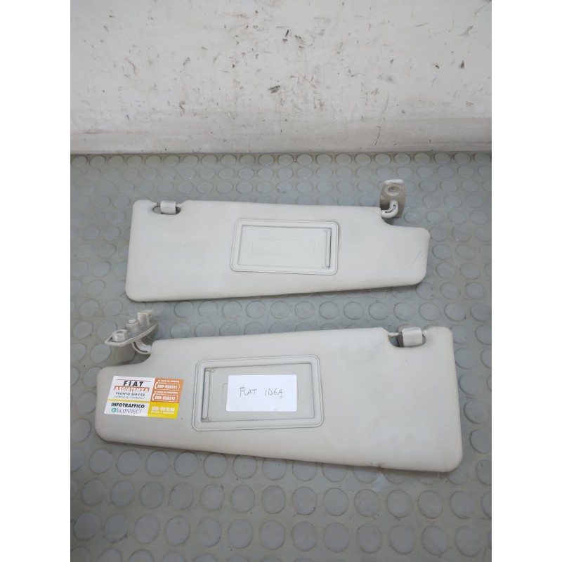 Coppia alette parasole dx sx Fiat Idea dal 2003 al 2011  1701706888297