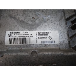 Centralina motore Renault Clio 1.2 b III serie dal 2005 al 2013 cod 8200522357 s120200105a  1702474305535