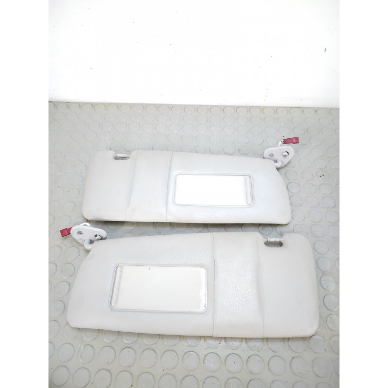 Coppia alette parasole ant dx sx Bmw Serie 3 E46 berlina dal 1998 al 2001  1702570143116