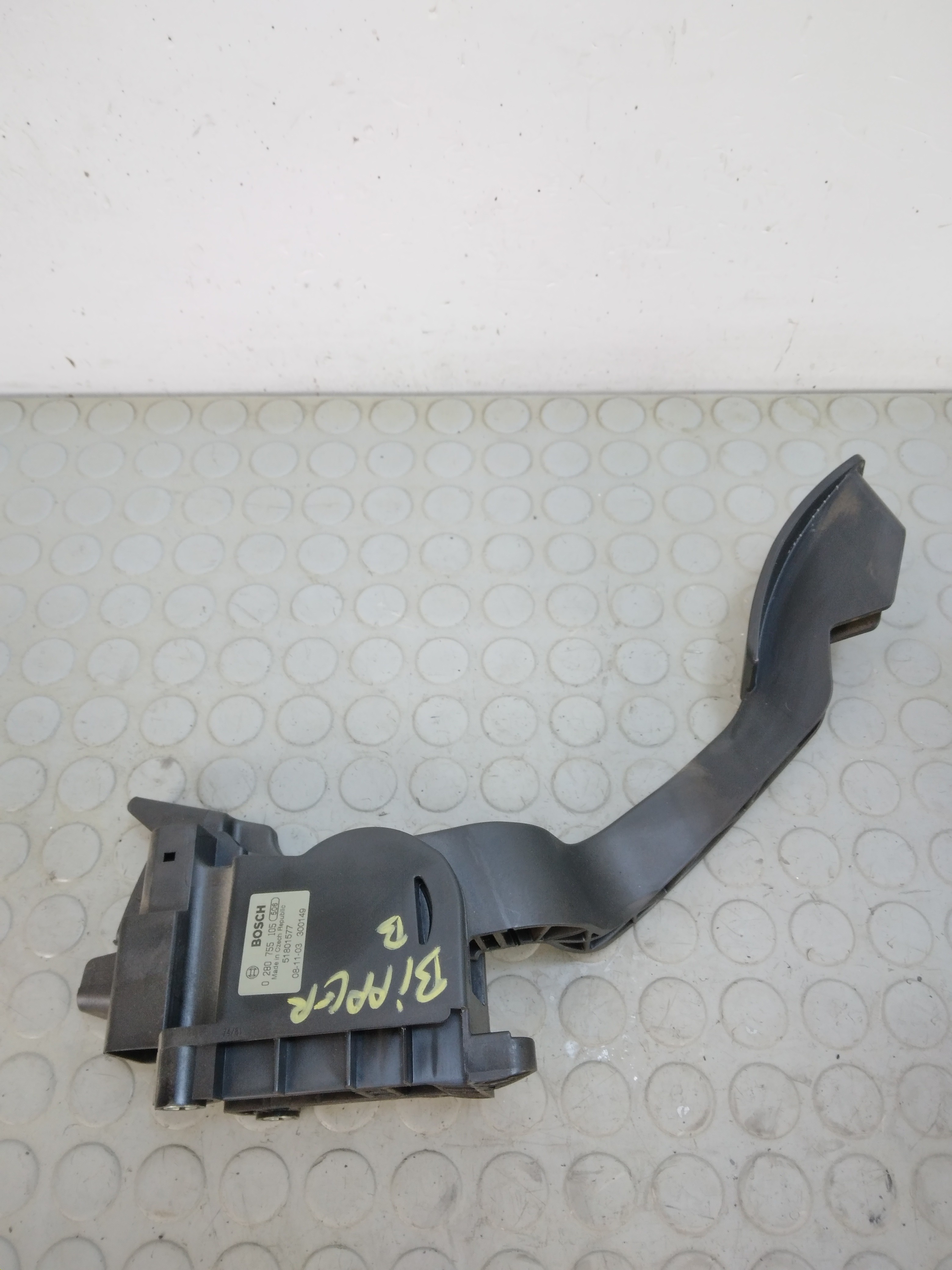 14952 Pedale acceleratore Peugeot Bipper dal 2007 al 2015 cod 51801577 028075510