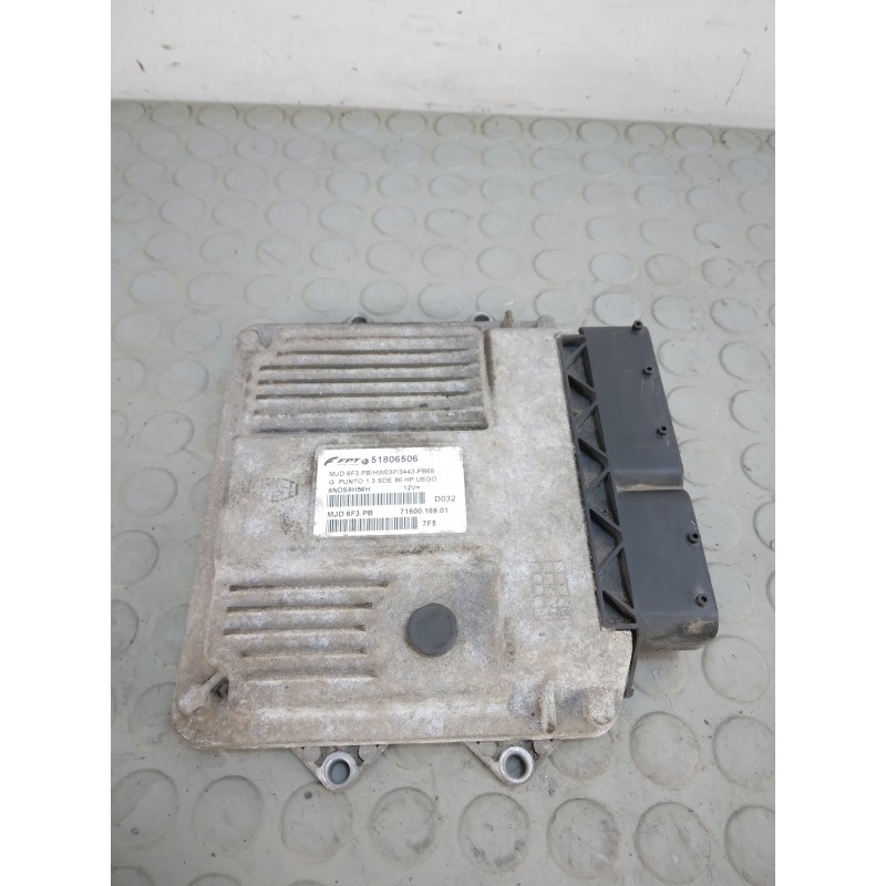 Centralina motore Fiat Grande Punto 1.3 Mjt dal 2005 al 2012 cod 51806506  1703149409329
