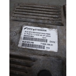 Centralina motore Fiat Grande Punto 1.3 Mjt dal 2005 al 2012 cod 51806506  1703149409329