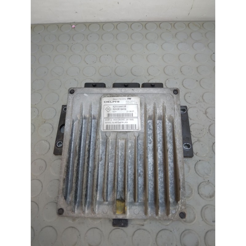 Centralina motore Renault Clio III serie 1.5 Dci dal 2005 al 2013 cod 8200399038 8200619409  1703261639888