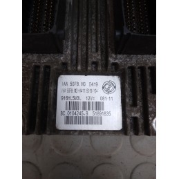 Centralina motore Lancia Ypsilon 1.2 b dal 2003 al 2011 cod 51891835 iaw5sf8.mg  1703692447793