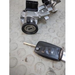 Blocchetto chiave accensione con chiave Peugeot Bipper dal 2007 al 2015 cod 51799409  1703866652992