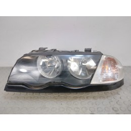 Faro fanale proiettore con freccia ant sx Bmw Serie 3 E46 dal 1998 al 2001 cod 0301089205  1704272855526