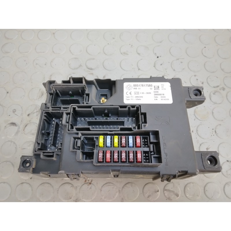 Centralina body computer Fiat Grande Punto dal 2005 al 2018 cod 00517817580  1704297267922