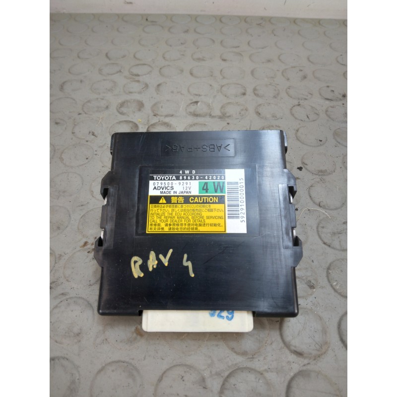 Centralina controllo trazione integrale Toyota Rav 4 dal 2006 al 2013 cod 89630-42020  1704378828660