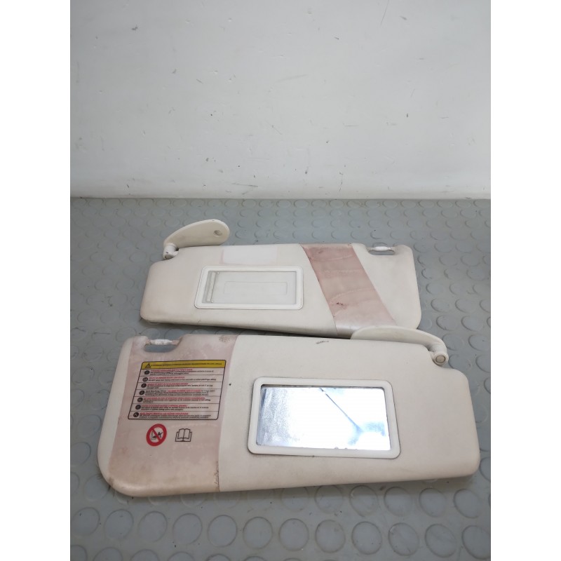 Coppia alette parasole dx sx Fiat Grande Punto dal 2005 al 2018  1704469400478