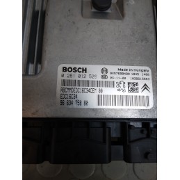 Centralina motore Citroen C3 1.4 Hdi dal 2002 al 2010 cod 0281012529 9663475880  1704815971812