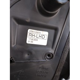 Specchietto retrovisore manuale ant dx Toyota Aygo I serie dal 2005 al 2014 cod 87910-0h010  1705499639265