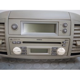 Mostrina autoradio lettore cd Nissan Micra K12 dal 2002 al 2010 cod ax6074918670  1705577114820