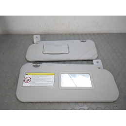 Coppia alette parasole dx sx Peugeot 207 dal 2007 al 2015  1705594485088