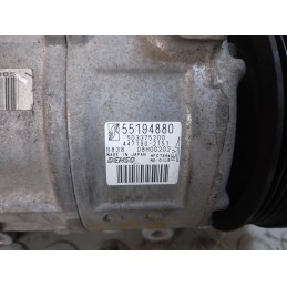 Compressore aria condizionata Fiat Grande Punto dal 2005 al 2018 cod 55194880  1705670142188