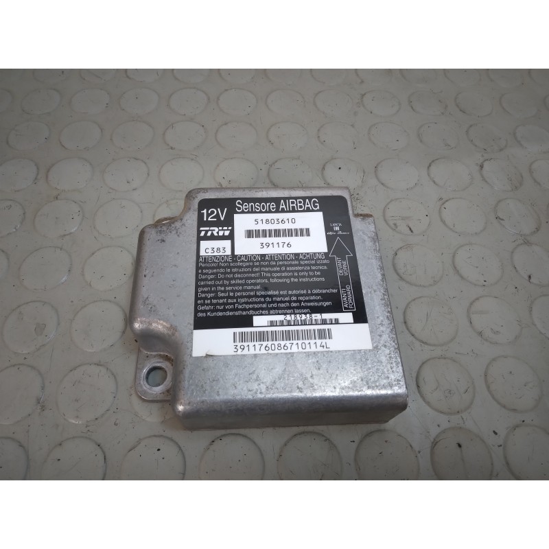 Centralina airbag Fiat Panda 169 dal 2003 al 2011 cod 51803610  1705743622623