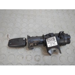 Blocchetto accensione con chiave Fiat Panda 169 dal 2003 al 2011 cod 61027500  1705745724523