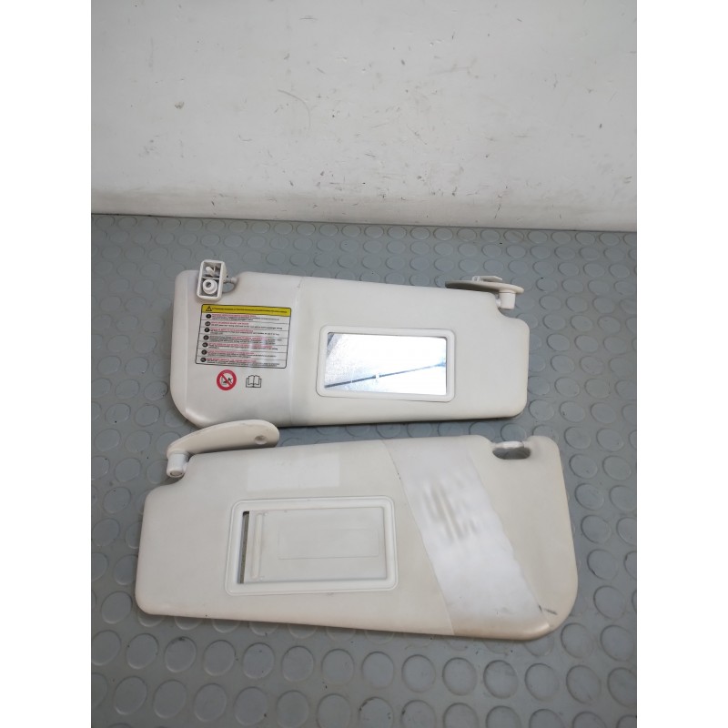 Coppia alette parasole dx sx Fiat Grande Punto dal 2005 al 2018  1706193984873