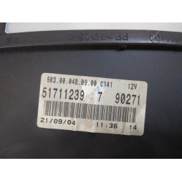 Contachilometri quadro strumenti Fiat Panda 169 1.2 b dal 2003 al 2011 cod 51711239  1706199464447