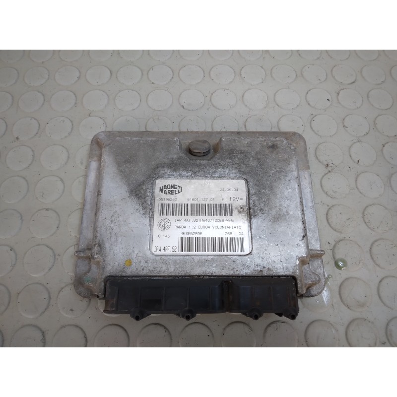 Centralina motore Fiat Panda 169 1.2 b dal 2003 al 2011 cod 55196262 iaw4af.s2  1706282779571