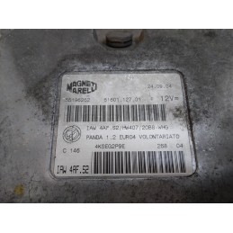 Centralina motore Fiat Panda 169 1.2 b dal 2003 al 2011 cod 55196262 iaw4af.s2  1706282779571