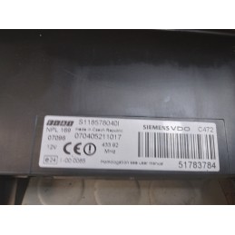 Centralina body computer Fiat Panda 169 dal 2003 al 2011 cod 51783784 s118578040i  1706285397048