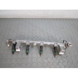 Flauto rampa iniezione Ford Fiesta V 1.4 b dal 2002 al 2008 cod 9d280-9h487-ab  1706535512504