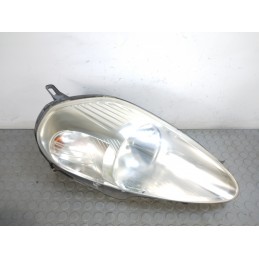 Faro fanale proiettore ant dx Fiat Grande Punto dal 2005 al 2018 cod 89101388 (Attacco rotto)  1706535733688