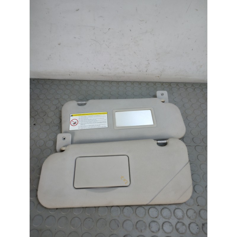 Coppia alette parasole dx sx Peugeot 207 dal 2007 al 2015  1706626064707