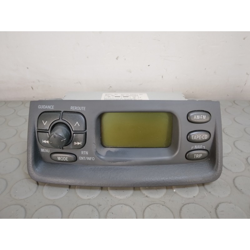 Stereo autoradio Toyota Yaris dal 1999 al 2005 I serie cod 86110-52021