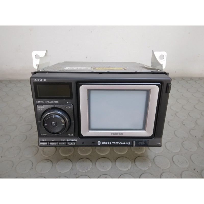Stereo autoradio navigatore TomTom Toyota Yaris II serie dal 2004 al 2011 cod 103001-10102151  1707744904609