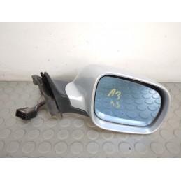 Specchietto retrovisore elettrico ant dx Audi A3 8L dal 1996 al 2003 cod 014743 10 pin  1707922185271