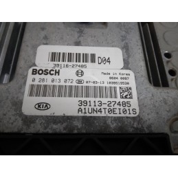 Centralina motore Kia Carens 2.0 Crdi dal 2002 al 2006 II serie cod 39113-27485  1708523462990