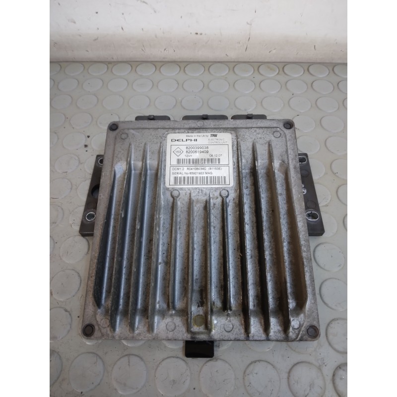 Centralina motore Renault Clio 1.5 Dci dal 2005 al 2009 cod 8200399038 8200619409  1711636650864