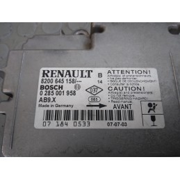 Centralina airbag Renault Clio III serie dal 2005 al 2013 cod 8200645158 0285001958  1711640941231