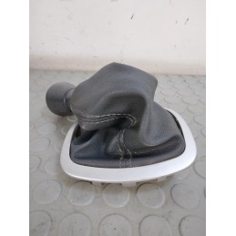 Cuffia pomello cambio leva 5 marce Renault Clio III serie dal 2005 al 2009  1711709542409