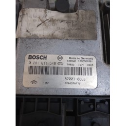 Centralina motore Renault Scenic II serie dal 2003 al 2009 cod 0281011549 8200310863  1712667859431