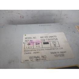 Stereo autoradio lettore cd Toyota Previa dal 2003 al 2006 cod 86120-28470  1712933023559