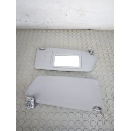 Coppia alette parasole dx sx Opel Astra H dal 2004 al 2011 cod 13113042  1715951555019
