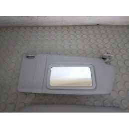 Coppia alette parasole dx sx Opel Astra H dal 2004 al 2011 cod 13113042  1715951555019