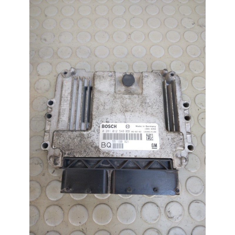 Centralina motore Opel Astra H 1.9 Cdti dal 2004 al 2013 cod 55198921 0281012548  1716279425893