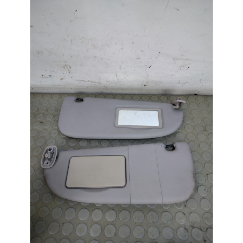 Coppia alette parasole dx sx Peugeot 206 dal 1999 al 2007  1716390997507