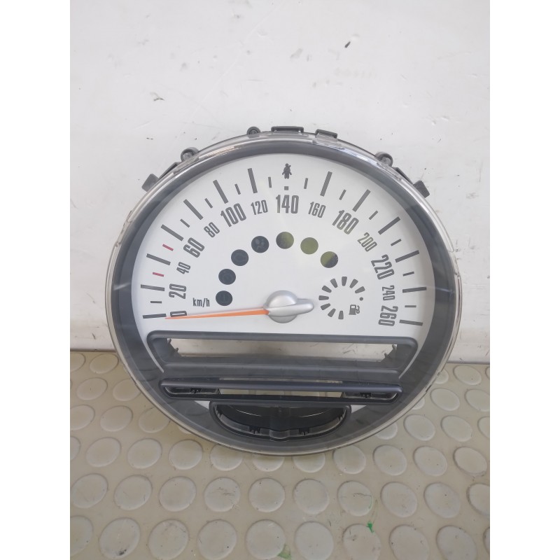 Contachilometri quadro strumenti Mini Cooper R56 1.6 d dal 2008 al 2013 cod 9232430-02  1718031853548