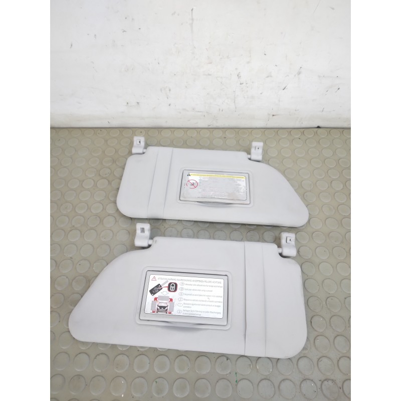 Coppia alette parasole dx sx Peugeot 1007 dal 2005 al 2010  1718699961609