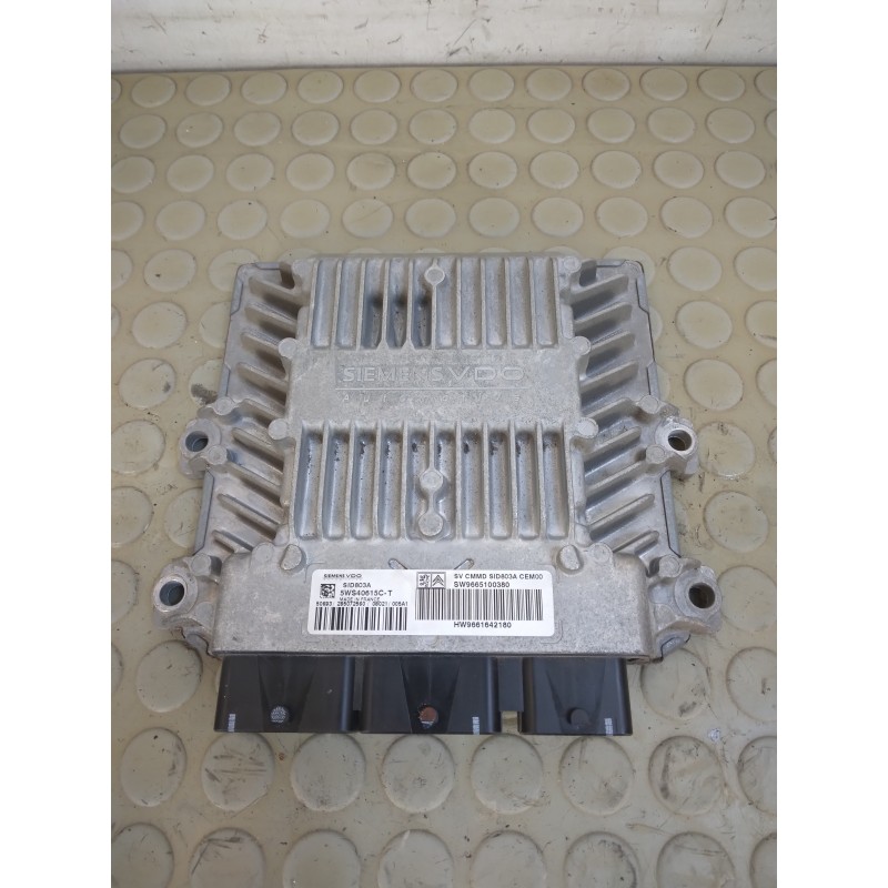 Centralina motore Citroen C4 Picasso 2.0 HDI dal 2006 al 2013 cod 9665100380  1718807862491