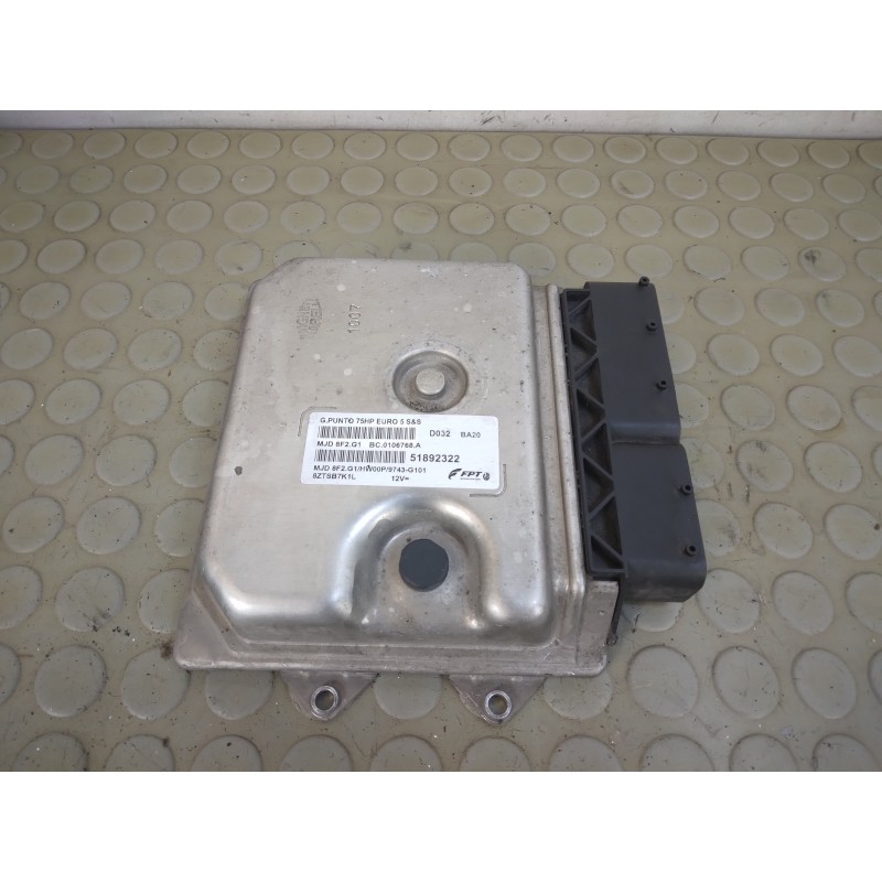 Centralina motore Fiat Punto Evo 1.3 Mjt dal 2005 al 2018 cod 51892322  1718893446186