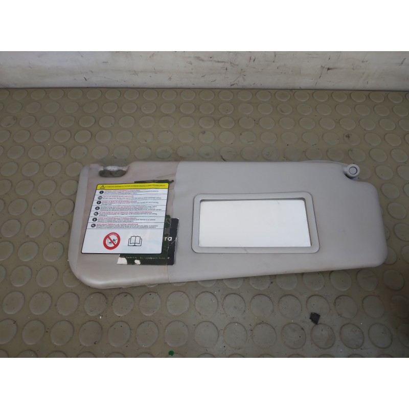 Aletta parasole ant dx lato passeggero Fiat Punto Evo dal 2009 al 2012  1718896749123