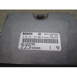 Centralina motore Fiat Doblo 1.9 Jtd dal 2000 al 2005 cod 55193786 0281011557  1719042098560